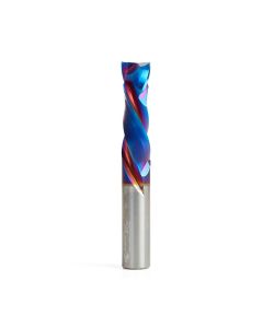 Amana tool 46190-K CNC SC Spektra Extreme tool Life Coated Compression Spiral 1/2 D x 1-5/8 CH x 1/2 SHK x 3-1/2 Inch Long 2 Flute Router Bit