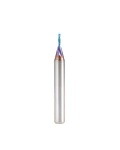 Amana tool 46448-K SC Spektra Extreme tool Life Coated Spiral Plunge 1/16 Dia x 1/4 CH x 1/4 SHK 2 Inch Long Down-Cut Router Bit
