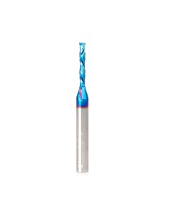 Amana tool 46701-K CNC SC Spektra Extreme tool Life Coated Compression Spiral 1/8 D x 13/16 CH x 1/4 SHK x 2-1/2 Inch Long 2 Flute Router Bit for Birch Plywood