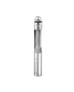 Amana tool 47118-2 Carbide Tipped Flush Trim 1/2 D x 1 Inch CH x 1/2 SHK w/ Lower Bal Bearing 3-Flute Extra-Long Router Bit