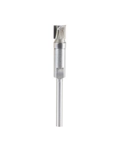 Amana tool 47223-S Miniature Flush Trim Plunge Template 1/4 D x 1/4 CH x 1/8 Inch SHK Carbide Tipped Router Bit with Mini 1/4 D Upper Bal Bearing