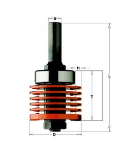 CMT 800.606.11 Professional Finger Joint Bit, 1/2-Inch Shank, 1-7/8-Inch Diameter