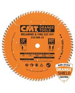 CMT 210.060.08 Industrial Fine Cut-Off Saw Blade, 8-Inch x 60 Teeth 40° ATB Grind with 5/8-Inch Bore, PTFE Coating