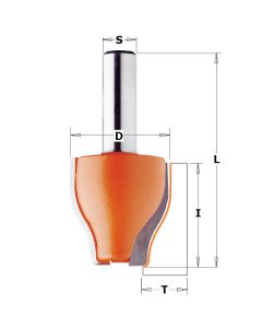 CMT 890.601.11 Vertical Raised Panel Bit, 1-1/2-Inch Diameter, 1/2-Inch Shank