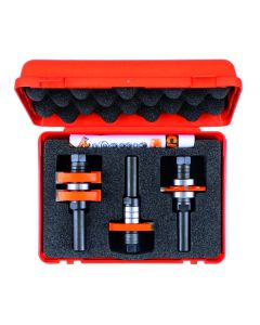 CMT 800.625.11 Adjustable Tongue & Groove bit Set for Mission Style Cabinet Doors, 1/2-Inch