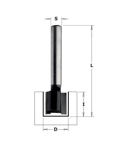CMT 80105 Contractor Mortising Bit, 5/8-inch Diameter, 1/4-inch Shank