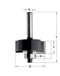 CMT 83503 Contractor Rabbetting Bit, 1-1/2-inch Diameter, 1/2-inch Cutting Depth, 1/4-inch Shank
