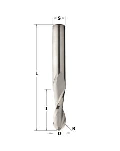 CMT 199.511.11 Solid Carbide Upcut Ball Nose Spiral Bit, 3/4-Inch Diameter, 3/4-Inch Shank