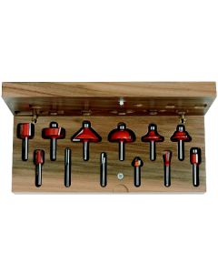 CMT 800.503.11 12-Piece Set, 1/4-Inch Shank