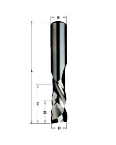 CMT 190.513.11 Solid Carbide Up/Downcut Spiral Mortising Bit, 3/8-Inch