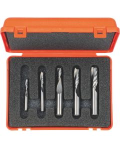 CMT 191.000.02 5-Piece Upcut Spiral Bit Set, 1/2-Inch Shank