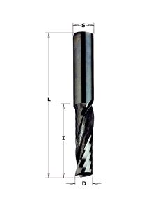 CMT 198.504.11 Solid Carbide Spiral Bit, 3/8-Inch Diameter, 3/8-Inch Shank