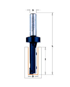 CMT 653.158.11 Insert Carbide Straight, 5/8-Inch Diameter, 1/2-Inch Shank