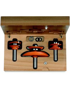 CMT 800.517.11 3-Piece Cove Raised Panel Set, 1/2-Inch Shank
