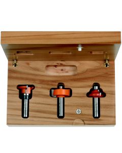 CMT 800.525.11 3-Piece Divided Light Door Set, 1/2-Inch Shank