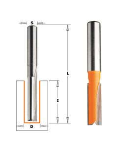CMT 812.595.11, Straight Bit, 1/2-Inch Shank, 3/8-Inch Diameter