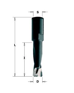 CMT 380.050.11 Solid Carbide Bit for Domino Jointing Machines by Festool DF500, 5mm (13/64-Inch), M6x0.75mm Shank