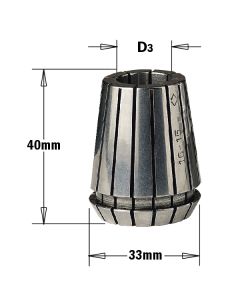 CMT 184.095.00 ER32 Precision Collet, 3/8-Inch Diameter