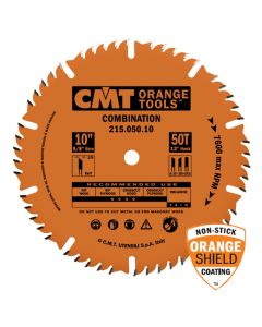 CMT 215.040.08 Industrial Combination Blade, 8-Inch. x 40 Teeth 4ATB+1TCG Grind with 5/8-Inch. Bore, PTFE Coating