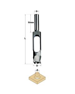 CMT 529.095.31 Plug Cutter, 3/8-Inch Minor Diameter, 49/64-Inch Diameter, 1/2-Inch Shank