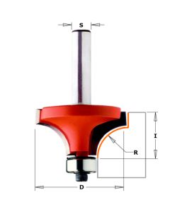 CMT 838.945.11 Roundover Bit, 1/2-Inch Shank, 5/8-Inch Radius