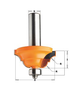 CMT 841.285.11 Roman Ogee Bit, 1/4-Inch Shank, 5/32-Inch Radius