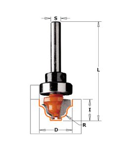 CMT 865.702.11B Classical Panel Ogee Bit, 1-1/8-Inch Radius, 1/2-Inch Shank