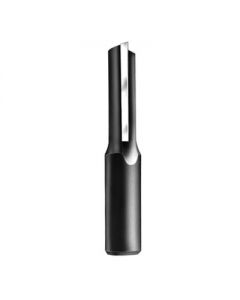 ONSRUD 48-079 1/4" Carbide Tipped One Flute Straight V Flute for Natural Woods, Composite Plastics and Woods, Foam Router Bit