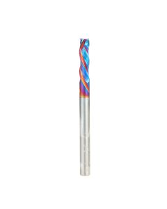 Amana tool 48320-K CNC SC Spektra Extreme tool Life Coated Compression Spiral 6mm D x 22mm CH x 6mm SHK x 75mm Long 3 Flute Router Bit