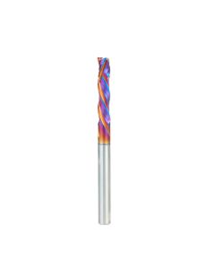 Amana tool 48322-K CNC SC Spektra Extreme tool Life Coated Compression Spiral 6mm D x 28mm CH x 6mm SHK x 75mm Long 3 Flute Router Bit