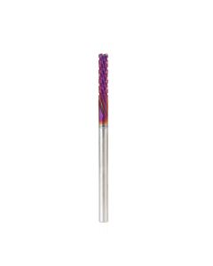 Amana tool 48450-K SC Spektra Extreme tool Life Coated Carbon Graphite Carbon Fiber Panel Cutting Down-Cut 3mm D x 13mm CH x 3mm SHK x 50mm Long Down Cut Router Bit