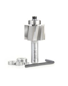 Amana tool 49352 Multi-Rabbet Five Different Rabbet Depths 1-3/8 D x 1 CH x 1/2 Inch SHK Router Bit