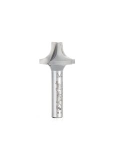 Amana tool 49703 Carbide Tipped Plunging Round Over 1/4 R x 3/4 D x 31/64 CH x 1/4 Inch SHK Router Bit