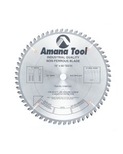 Amana 510601-30 10"/60T NON FERROUS TCG 30MM