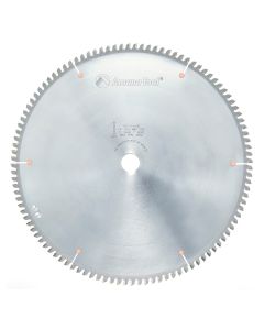 Amana tool 514108 Carbide Tipped Aluminum and Non-Ferrous Metals 14 Inch D x 108T TCG, -6 Deg, 1 Inch Bore, Circular Saw Blade