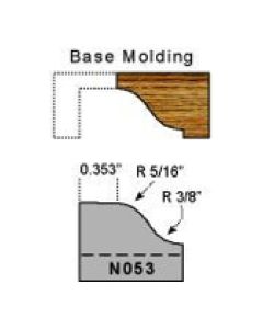 Base molding profile