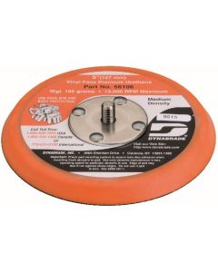 Dynabrade 56106 5" (127 mm) Dia. Non-Vacuum Disc Pad, Vinyl-Face