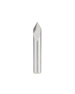 Amana tool 59400 Solid Carbide V Groove Engraving 60 Deg x 1/4 D x 0.560 CH x 1/4 SHK x 1-1/2 Inch Long Router Bit