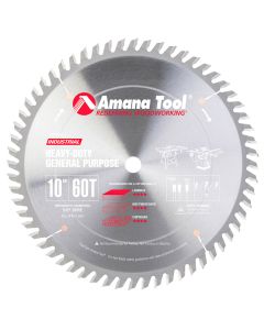 Amana 610601 10"/60T CUT-OFF SAW TCG GRIND