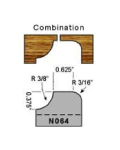 Combination cove profile