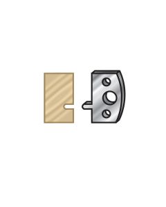 Amana 64F010 PAIR 40MM SHAPER KNIVES #F10
