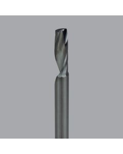 Onsrud 65-105 Solid Carbide router, 1 flute, upcut O flute, taper core