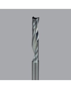 Onsrud 65-109 Solid Carbide router, 1 flute, upcut O flute, taper core