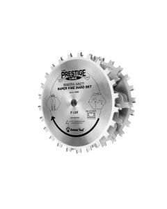 658060 Carbide Tipped Prestige Dado 8 Inch Dia x 24T H-ATB, 5/8 Bore, Complete Dado Set