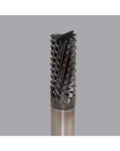 Onsrud 66-534 Solid Carbide router, 12 flute, end mill pt, DFC coated