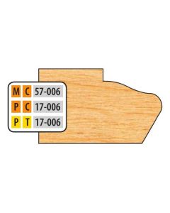 FREEBORN MT-57-006 T-Alloy Door Edge Detail Shaper Cutter