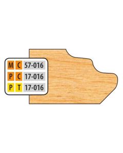 FREEBORN MT-57-016 T-Alloy Door Edge Detail Shaper Cutter