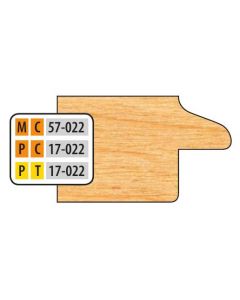 FREEBORN MT-57-022 T-Alloy Door Edge Detail Shaper Cutter