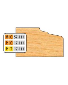 FREEBORN MT-57-111 T-Alloy 32mm Door Edge Detail Shaper Cutter