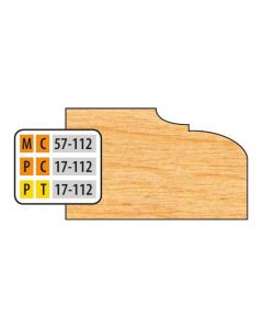FREEBORN MT-57-112 T-Alloy 32mm Door Edge Detail Shaper Cutter